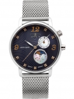 Montre: Montre femme Zeppelin 7637M-3 Luna moon phase 35mm 5ATM