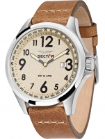 Montre: Sector R3251180012 Serie 180 Herren 45mm 10ATM