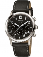 Ceas: Boccia 3745-01 men`s watch chronograph titanium 41mm 5ATM