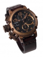 Montre: U-Boat 8014 Chimera Bronze Chrono 43mm 10ATM