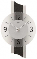 Reloj: AMS 9395 Wanduhr modern 23 x 40 x 6 cm