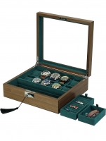 Ceas: Rothenschild watch box & jewelry box RS-2443-W for 10 watches + 2 compartments
