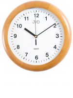 Reloj: JVD NS2341/68 klassische Wanduhr Eiche