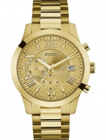 Reloj: Guess W0668G4 Atlas Herren 45mm 5ATM