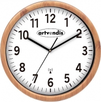 Reloj: Artvendis 5576B Wanduhr modern Funkwanduhr