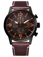 Montre: Montre homme Citizen CA0745-11E Eco Drive Chronograph 43mm 10ATM