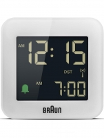 Reloj: Braun BC08W-DCF digital radio controlled alarm clock