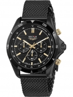 Watch: Sector R3273631005 Serie 650 Chronograph 45mm 10ATM