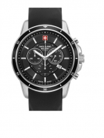 Watch: Swiss Alpine Military 7089.9837 Chronograph Mens Watch 44mm 10ATM