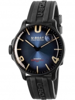 Montre: Montre homme U-Boat 8700 Darkmoon Blue IPB Soleil 44mm 5ATM