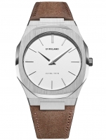 Reloj: Reloj hombre D1 Milano UTLJ05 Ultra Thin Espresso 40mm 5ATM