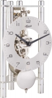 Reloj: Hermle 23025-X40721 Tischuhr Aluminium Skelettuhrwerk