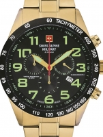 Ceas: Swiss Alpine Military 7040.9117 chrono 45mm 10ATM