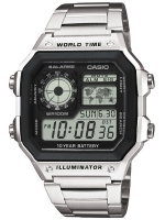 Watch: Casio AE-1200WHD-1AVEF Men’s Collection Chronograph 10 ATM 42 mm