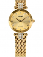 Reloj: Jowissa J5.629.S Facet Strass Damen 25mm 5ATM