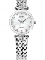 Montre: Jowissa J5.636.S Facet Strass Damen 25mm 5ATM