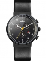 Watch: Men watchBraun BN0035BKBKG Chronograph 40mm 5ATM