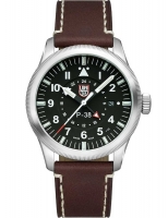 Reloj: Luminox XA.9521 Mens Watch P-38 Air Pilot GMT 42mm 100M