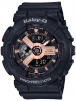 Reloj: Reloj unisex Casio BA-110RG-1AER Baby-G 43mm 10ATM