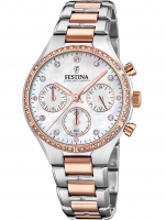 Watch: Festina F20403/1 Boyfriend chronograph 36mm 5ATM