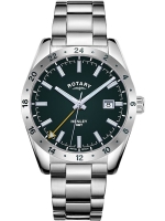 Montre: Rotary GB05176/24 Henley GMT men`s 40mm 10ATM