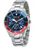 Reloj: Sector R3273661008 Serie 230 Chronograph 43mm 10ATM