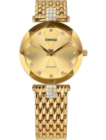 Reloj: Jowissa J5.629.M Facet Strass Damen 29mm 5ATM