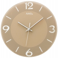 Ceas: Ceas de perete AMS 9572 modern - Serie: AMS Design