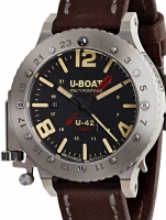 Montre: U-Boat 8095 U-42 GMT Titan Automatik 50 mm