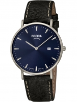 Ceas: Boccia 3648-02 men`s watch titanium 39mm 3ATM