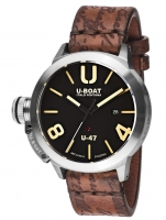 Montre: U-Boat 8105 Classico U-47 Automatik schwarz 47mm 100M