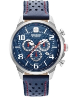 Watch: Men watch Swiss Military Hanowa 06-4328.04.003 Airman Chronograph 45mm 5ATM