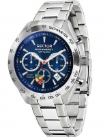 Watch: Sector R3273613004 Serie 695 Solar Chronograph 45mm 10ATM