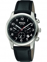 Ceas: Boccia 3749-02 men`s watch chronograph titanium 40mm 5ATM