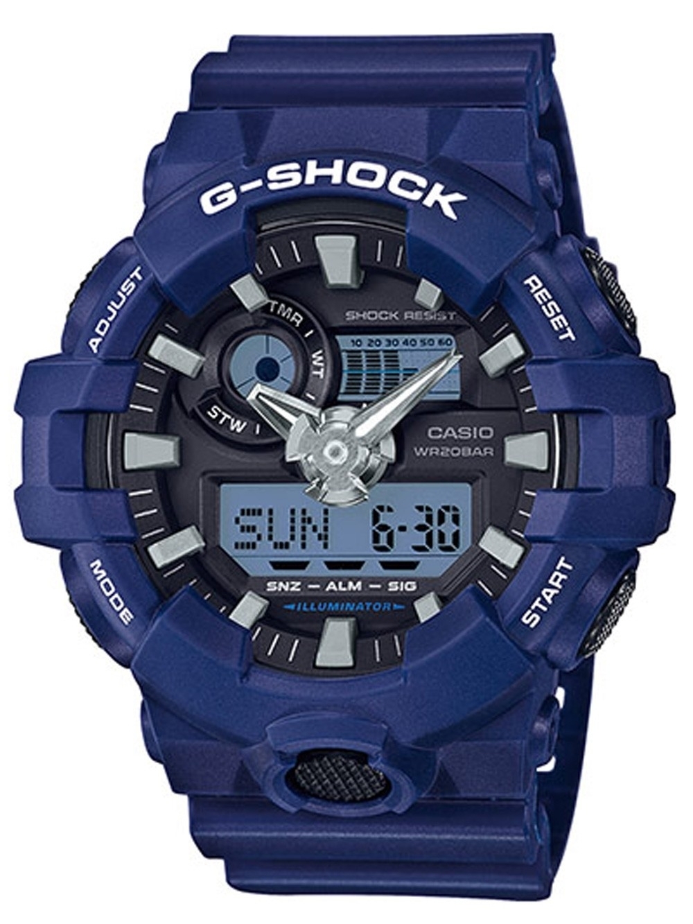 Ceas barbatesc Casio GA-700-2AER G-Shock 53mm 20ATM