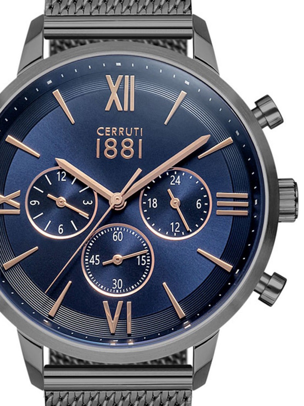 Ceas barbatesc Cerruti CRA23404 Denno Cronograf 43mm 10ATM