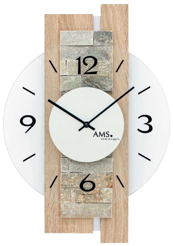 Ceas de perete AMS 9542 modern - Serie: AMS Design