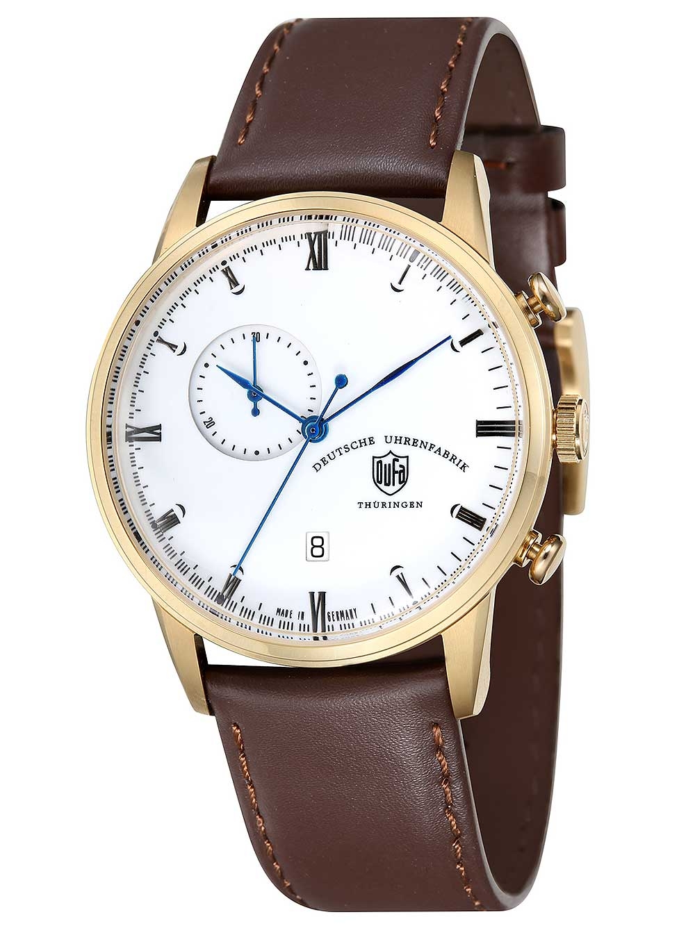 Ceas barbatesc DuFa DF-9007-04 Weimar Chrono 41,5mm 3ATM