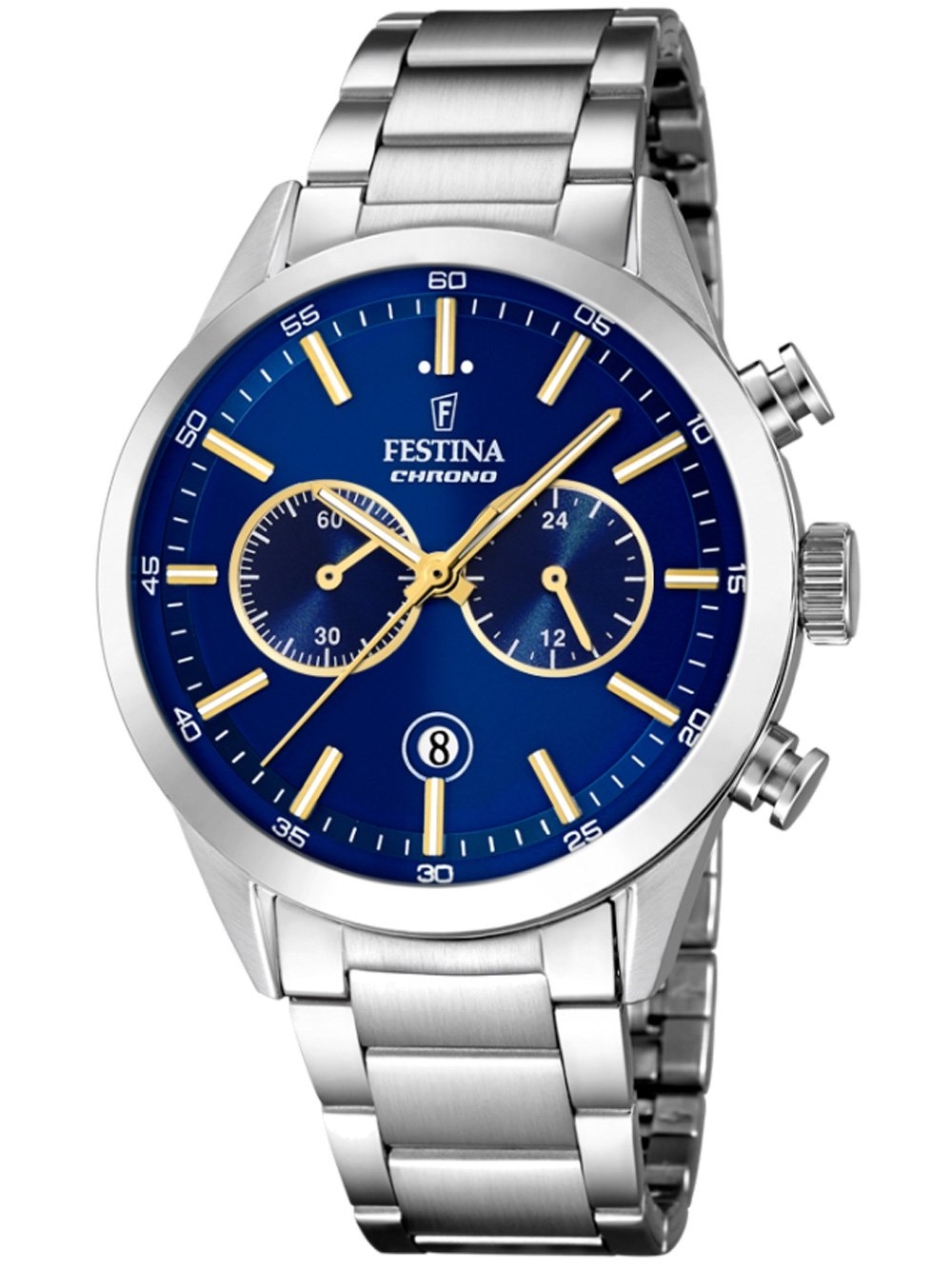 Ceas barbatesc Festina F16826/E Klassik Chrono. 43mm 5ATM