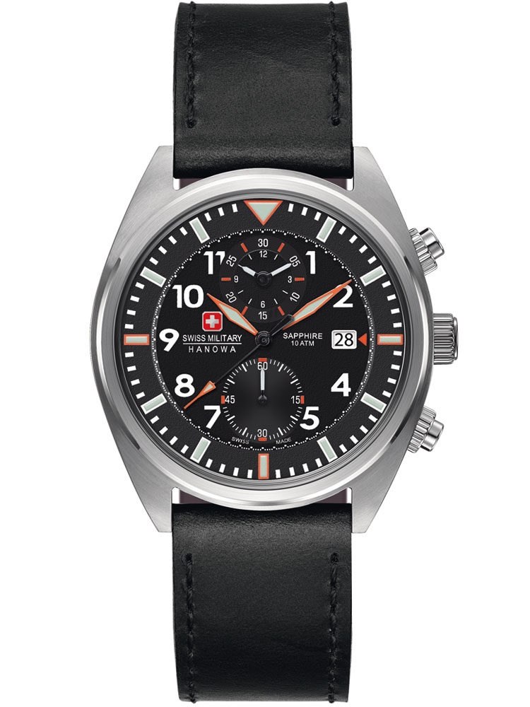 Ceas barbatesc Swiss Military Hanowa Airborne 06-4227.04.007 10 ATM 43 mm