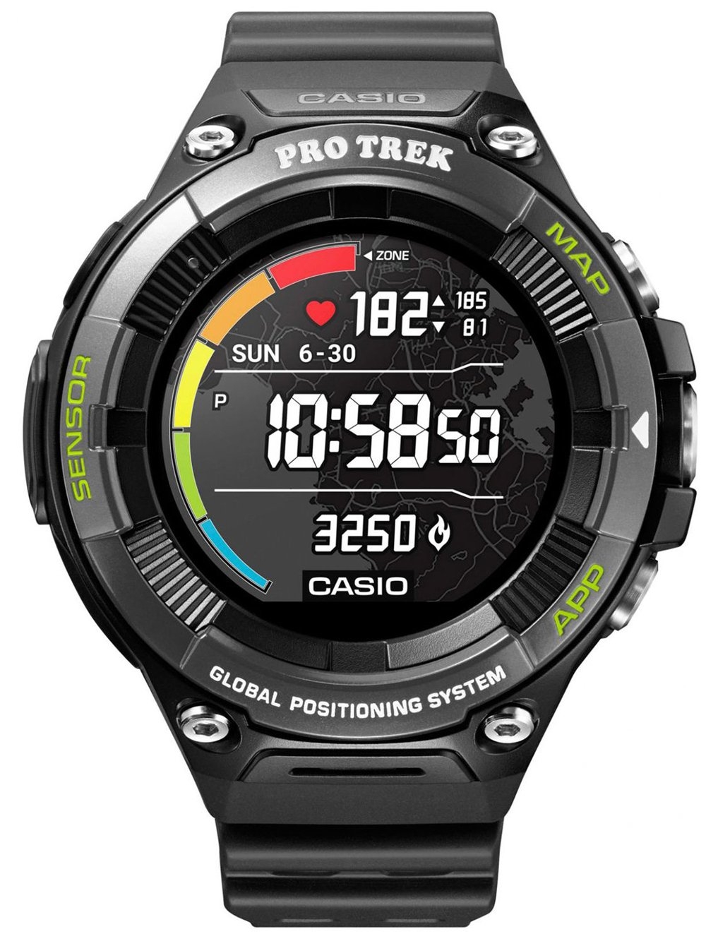 Ceas barbatesc Casio WSD-F21HR-BKAGE Pro Trek Smartwatch